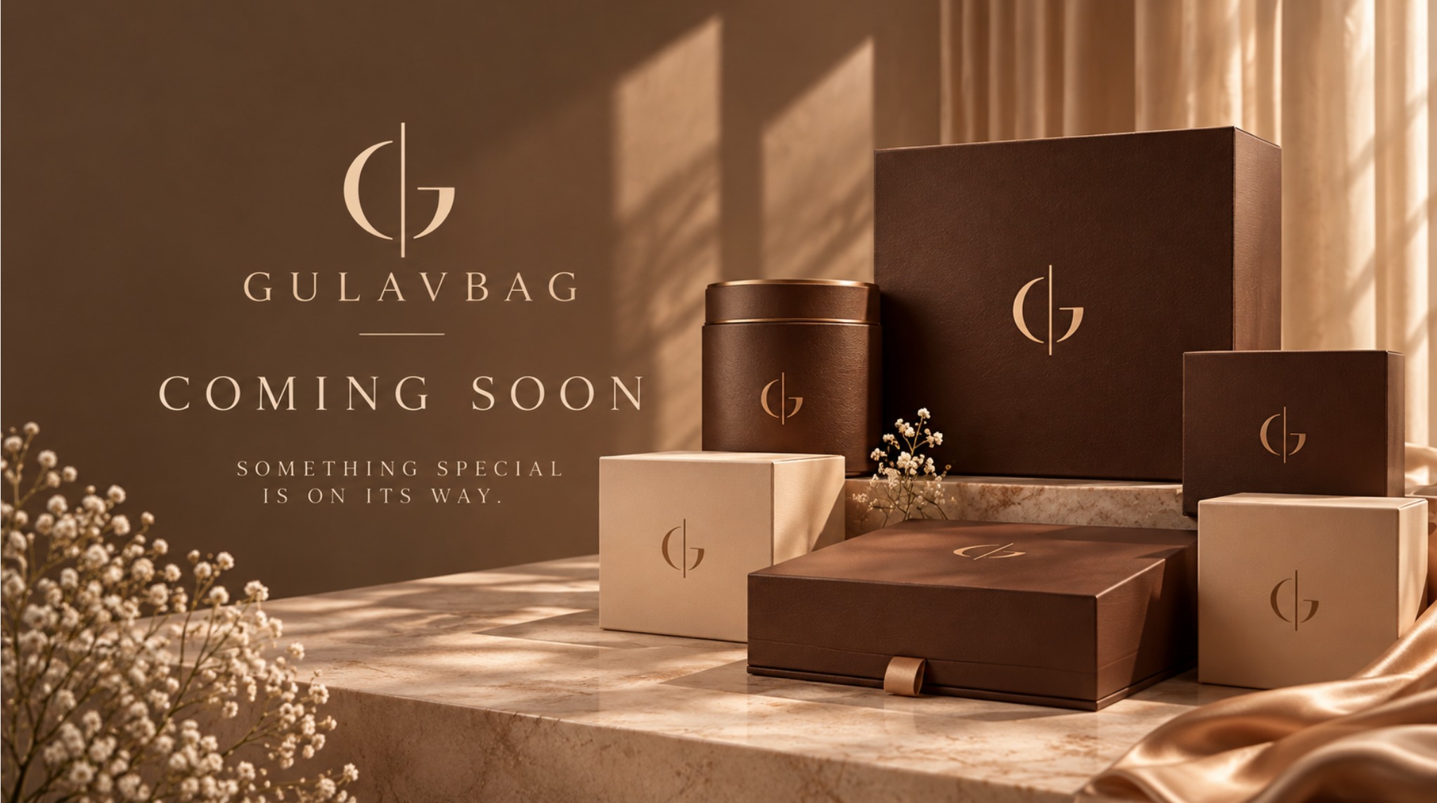 GULAVBAG — Coming Soon. Something special is on its way.